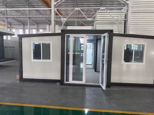 Container de maison préfabriquée expandable multifonctionnelle de 20 pieds pour une installation facile et étanche au vent