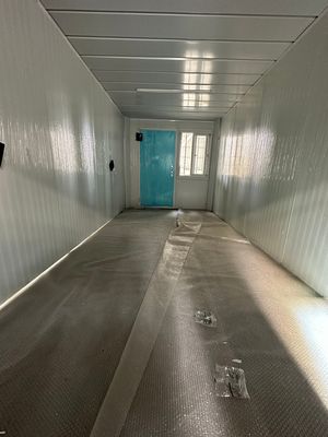 20/40 pieds Container pliant étanche à l'eau Maison personnalisée Maison préfabriquée pour l'hébergement des travailleurs du camping