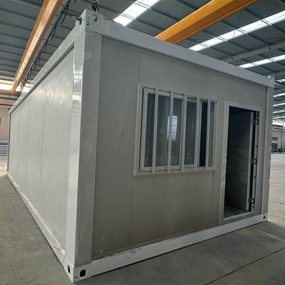 Cadre en acier Assemblage facile 20ft 40ft Petites maisons site Bureau Container maisons avec une longue durée de vie