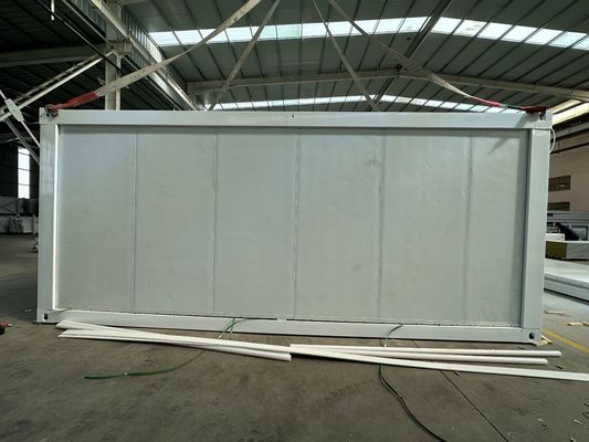 Cadre en acier Assemblage facile 20ft 40ft Petites maisons site Bureau Container maisons avec une longue durée de vie