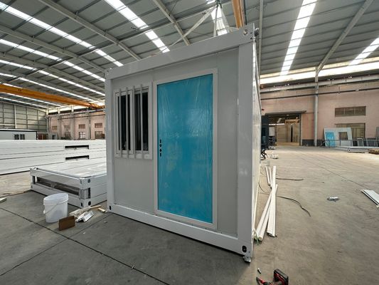 Cadre en acier Assemblage facile 20ft 40ft Petites maisons site Bureau Container maisons avec une longue durée de vie