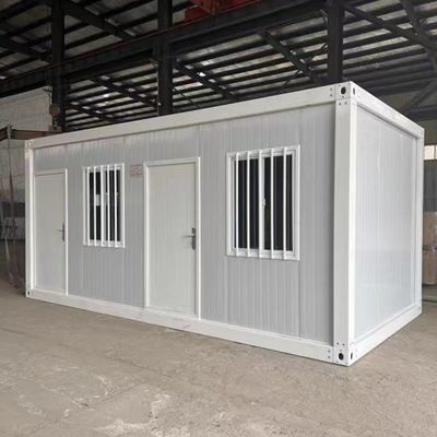 Module portable de conception de panneau sandwich cadre en acier maison de conteneur amovible avec option de couleur personnalisée