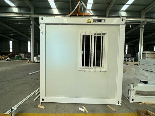 Chambres modulaires résistantes à l'eau, au feu et aux chocs, pliables, flexibles, en conteneurs, avec conception flexible