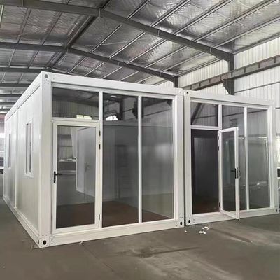 Maison de luxe de 40 pieds Maison de conteneur amovible prête à vivre Assemblage facile dans un hôtel