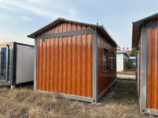 Facilities de loisirs Maison préfabriquée avec salle de bain et cuisine Paquet plat Maison minuscule Maison préfabriquée conteneur en Turquie