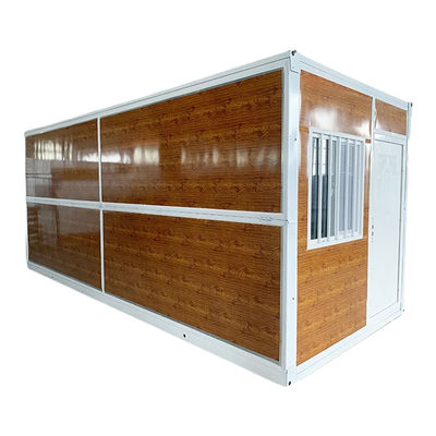 Installation flexible de la maison de conteneur pliable moderne avec panneau sandwich