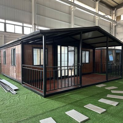 Épaisseur standard Installation facile cadre en acier maison de conteneurs de luxe 20ft 30ft 40ft maison isolée préfabriquée conteneur minuscule