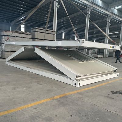 Maison de conteneur pliable pour bureau professionnel personnalisable maison préfabriquée à l'épreuve du feu de 20 pieds