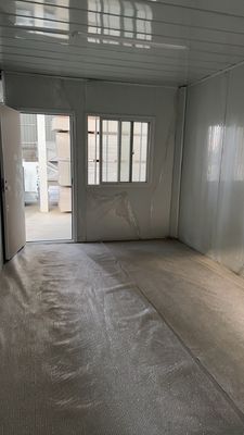 Maison de conteneur pliable pour bureau professionnel personnalisable maison préfabriquée à l'épreuve du feu de 20 pieds