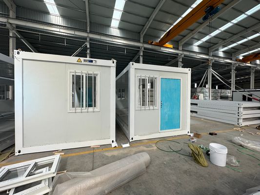 Maison de conteneurs pliables de 40 pieds maison préfabriquée