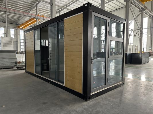 Maison de conteneurs pour les travailleurs avec conception carrée personnalisée et installation facile