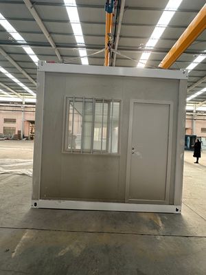 Maison de conteneur pliable de couleur personnalisée maison modulaire de luxe petite maison de module préfabriquée
