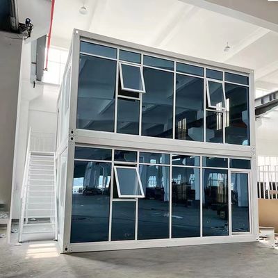 Maison de conteneurs amovible prête à vivre Couleur personnalisée Facile à installer Maison de conteneurs 40ft Maison de luxe