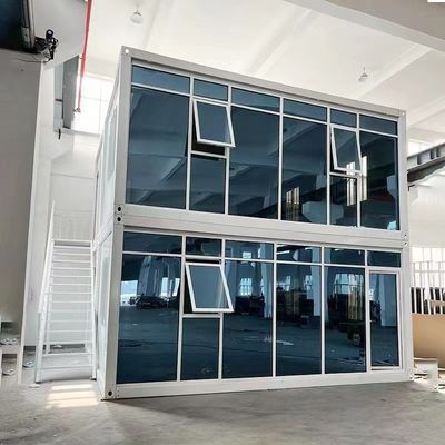 Maison de conteneurs amovible au style de conception postmoderne et compétitive avec des caractéristiques respirantes