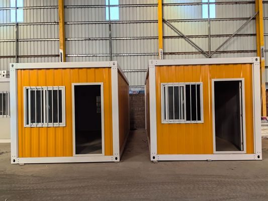 Les prix des maisons de conteneurs amovibles en acier d'épaisseur standard pour la construction rapide