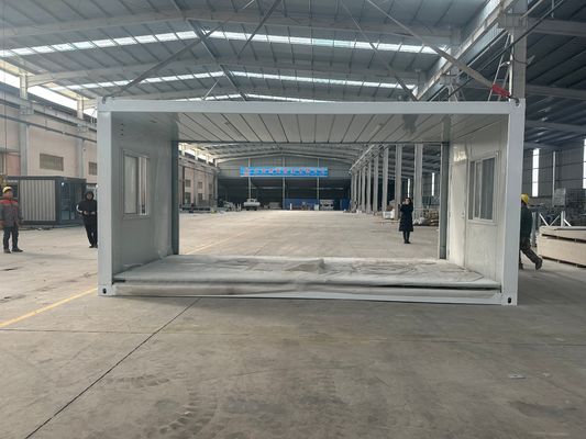 Épaisseur standard Maison de conteneurs de deux étages Maison de conteneurs de 40 pieds Maison préfabriquée pliable Maison miniature préfabriquée