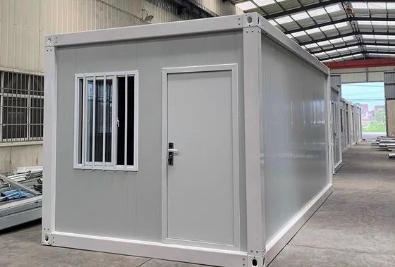 Design moderne style rectangle rapidement assemblé détachable Mini maison préfabriquée Maison mobile détachable Container maison