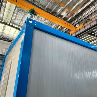 Mini-maison préfabriquée amovible avec matériau mural personnalisé 50 mm EPS/Rockwool et assemblage facile