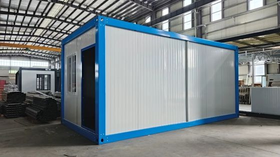 Mini-maison préfabriquée amovible avec matériau mural personnalisé 50 mm EPS/Rockwool et assemblage facile