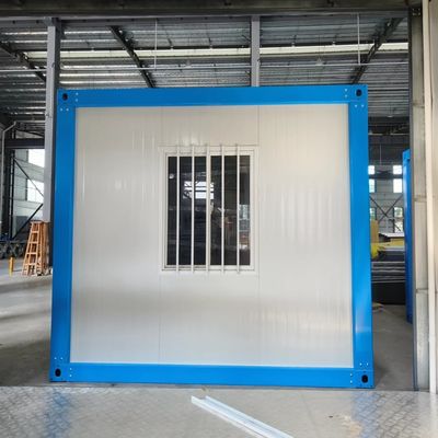 Mini-maison préfabriquée amovible avec matériau mural personnalisé 50 mm EPS/Rockwool et assemblage facile