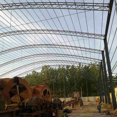 Faisceau d'acier solide en forme de H cadre d'acier personnalisé hangar atelier entrepôt avec des caractéristiques imperméables à l'eau et aux ouragans