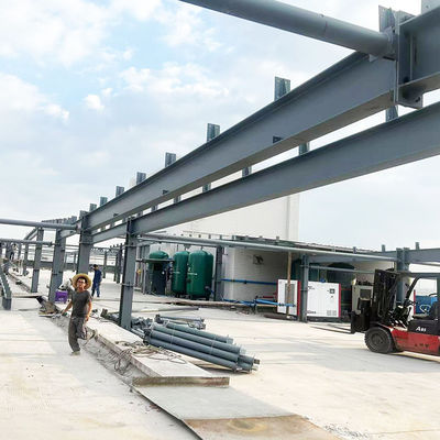 Construire rapidement une structure en acier préfabriquée Construire un ingénieur professionnel