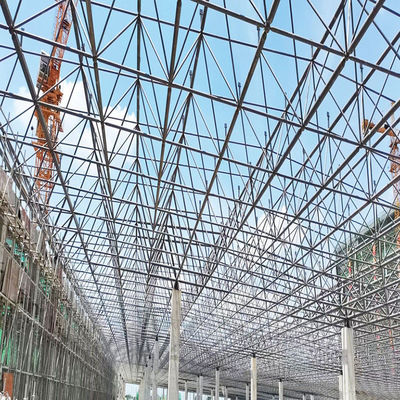 Entrepôt de structure en acier pour l'atelier de structure en acier entrepôt hangar facile à installer structure en acier préfabriquée préfabriquée