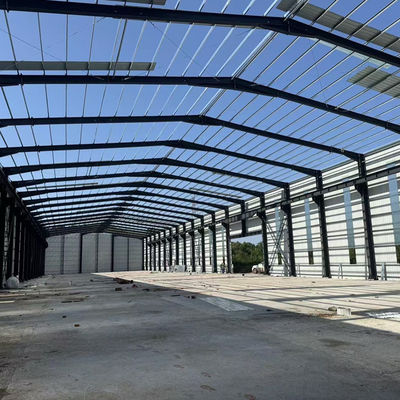 Construire rapidement des structures de bâtiments en acier préfabriquées pour l'atelier d'entrepôt avec des canaux en acier en forme de C.Z.