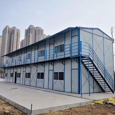 Chambres préfabriquées sur mesure fabriquées dans des serres et cadre de structure en acier léger pour le marché du Bangladesh