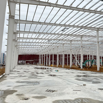 Acier léger Q345 Q235 Cadre principal Structures préfabriquées de bâtiments en acier pour atelier pour votre usine de fabrication