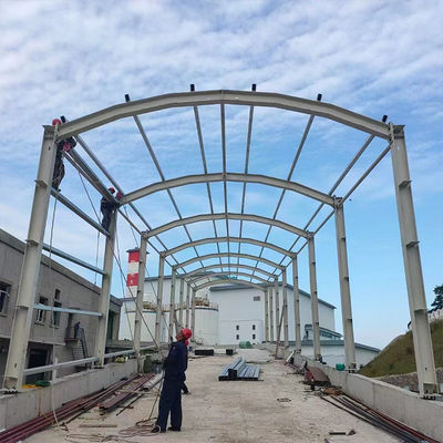 Structure d'acier entrepôt de grande portée atelier de construction d'acier entrepôt préfabriqué pour usine