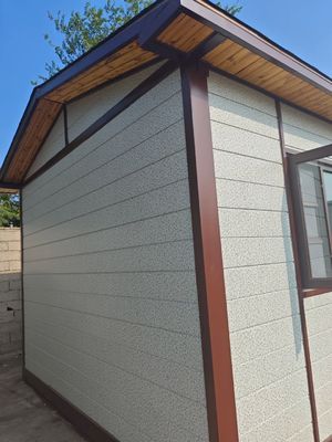 Des villas sur mesure en Algérie Petite maison préfabriquée avec fenêtre en aluminium et bois