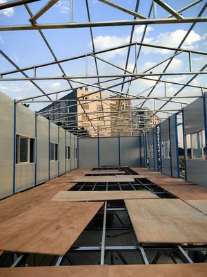 20FT/40FT maison préfabriquée en acier sur mesure maison modulaire pour atelier entrepôt bureau de construction