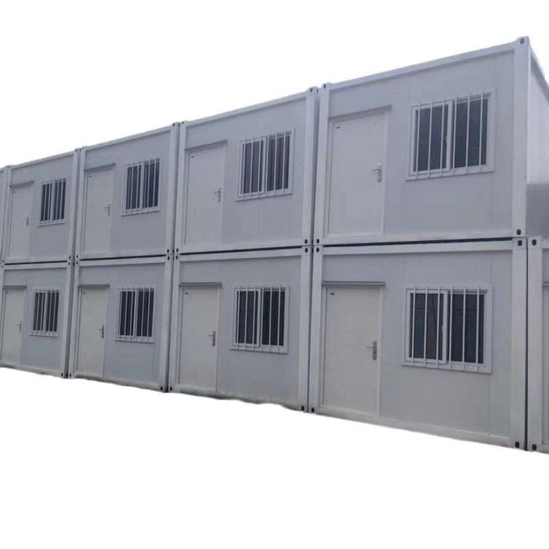 Paquet unique Taille 600X600X300 cm et maison de conteneurs pour immeuble de bureaux dortoir 20 40ft Bungalow cabine portable