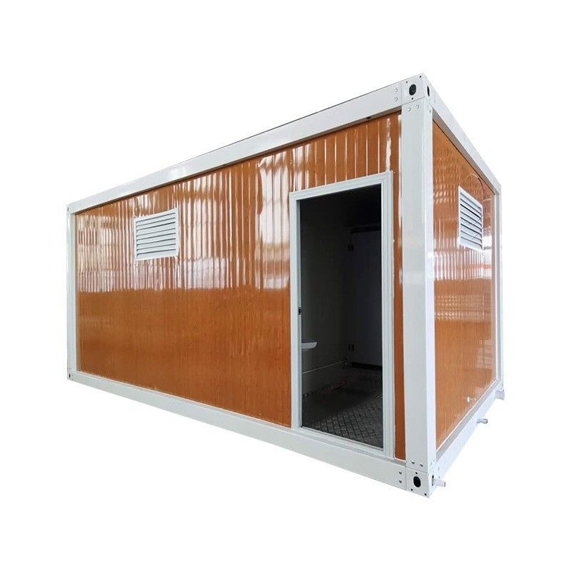 Électricité locale standard et 70% de gain de temps Container Toilette Toilette portable avec des caractéristiques pratiques