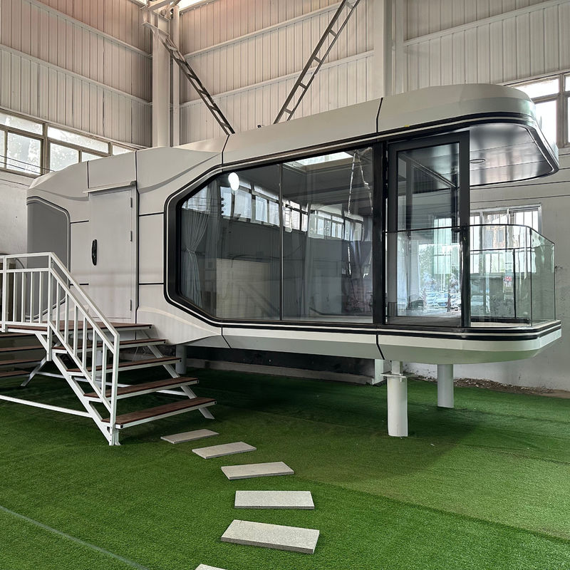 Cadre en acier galvanisé Modulaire Container préfabriqué Maison pour hôtel Villa dans le design populaire et les maisons vertes