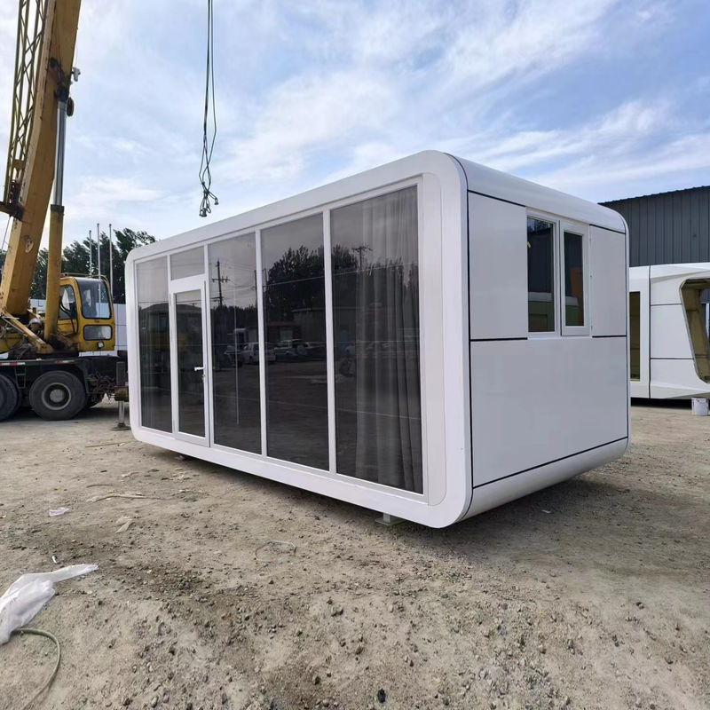 Hôtel Fourniture directe Container préfabriqué évolutif Capsule spatiale Resort Hôtel Capsule spatiale Maison pour les clients