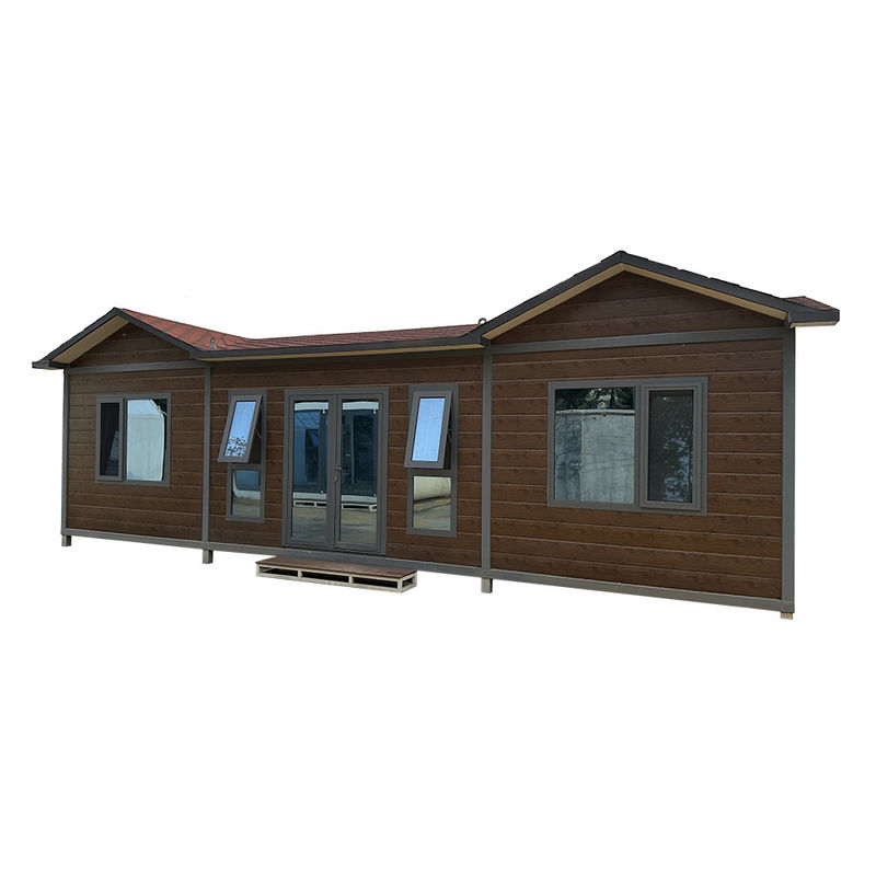 Maison de conteneurs de 20 pieds Container fabriqué Maison minuscule Container à paquet plat pour salle portable à l'extérieur