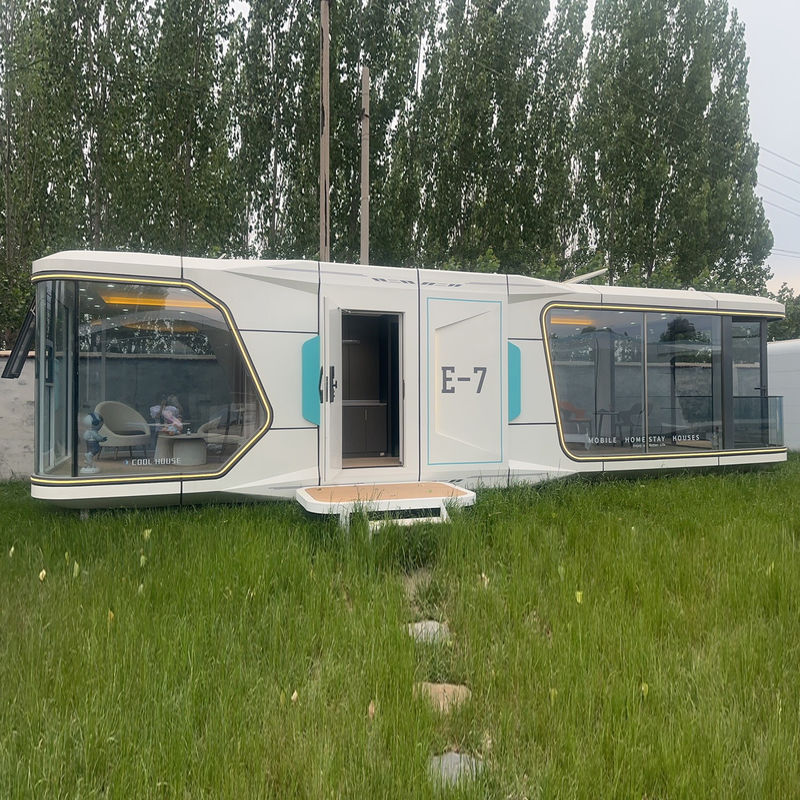 Hôtel capsule extérieur moderne contrôlé par commutateur électrique pour la fonctionnalité de salle de sport et de l'espace domestique