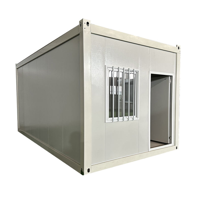 Maison modulaire de luxe de 20 pieds 40 pieds sûre, forte, stable, économe en énergie et détachable, avec porte en aluminium à pont brisé