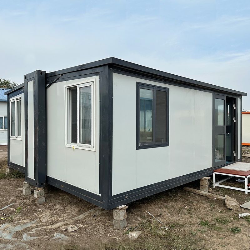 20ft 40 ft entièrement personnalisé pare-feu panneau mural imperméable à l'eau et cadre en acier maison préfabriquée pour maison dans la maison maison hôtel