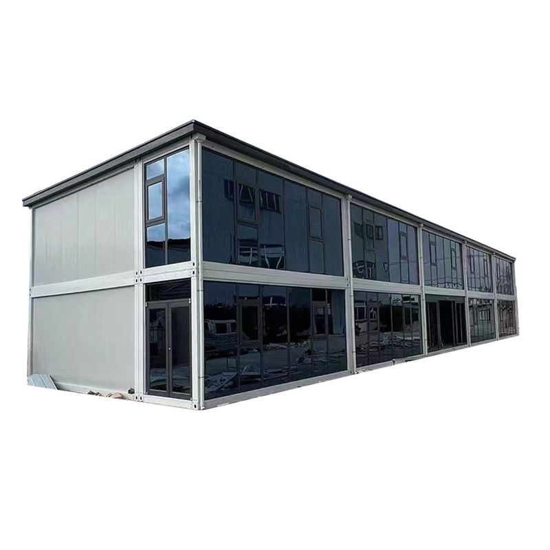 Porte à sandwich personnalisée tailles optionnelles maison modulaire préfabriquée moderne maison de conteneur amovible