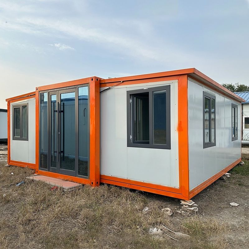 Style de design contemporain Villa modulaire préfabriquée bonne 30ft 40ft conteneur mobile maison avec cadre en acier et isolation thermique