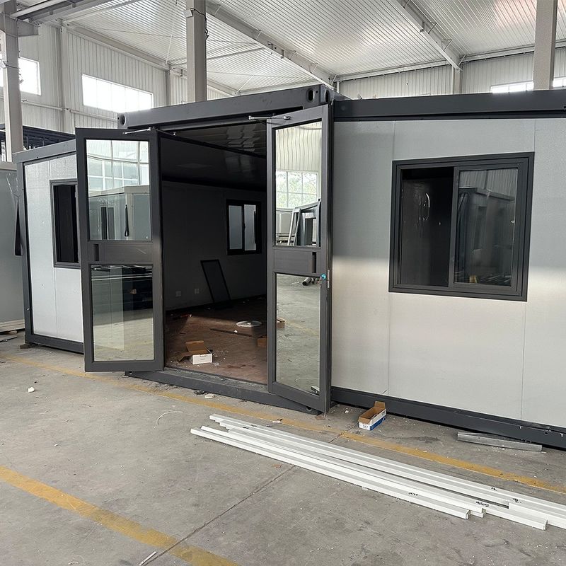 20 pieds/40 pieds d'assemblage rapide personnalisé Luxe 3 chambres à coucher 1 salle de bains Container préfabriqué évolutif
