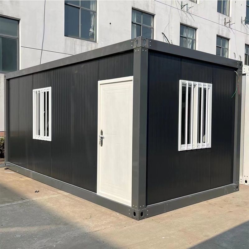 Maison de conteneur amovible 20ft 40ft Économie d'énergie à faible teneur en carbone cadre de conception modulaire acier maisons modernes pour l'industrie hôtelière