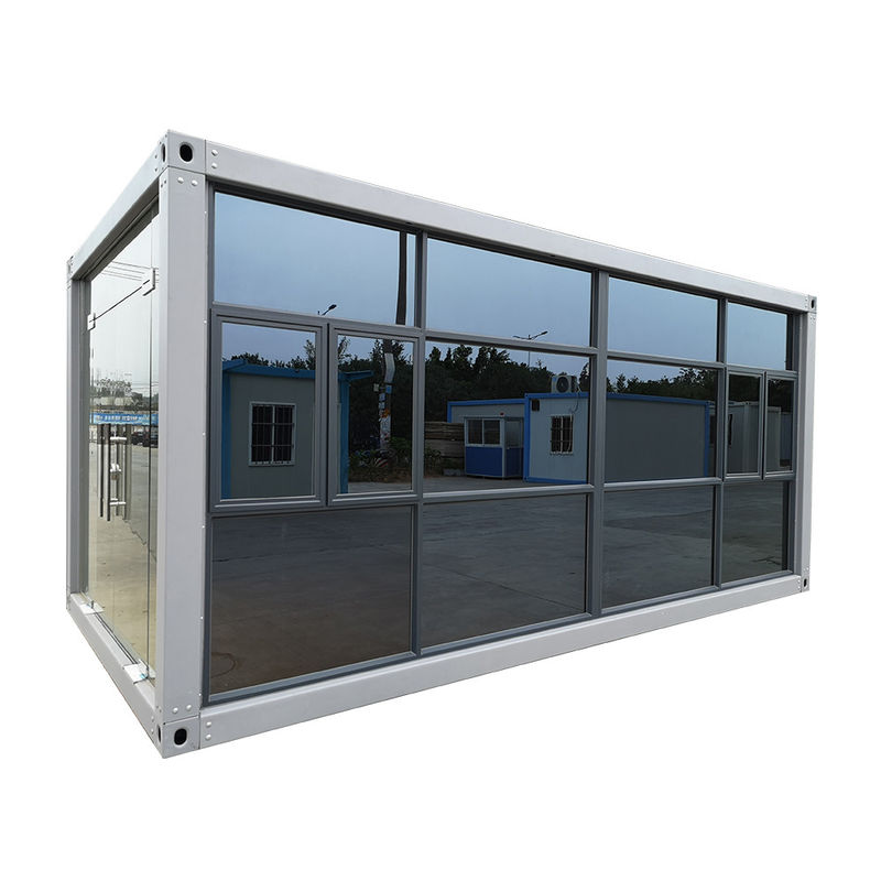 Module portable de conception de panneau sandwich cadre en acier maison de conteneur amovible avec option de couleur personnalisée