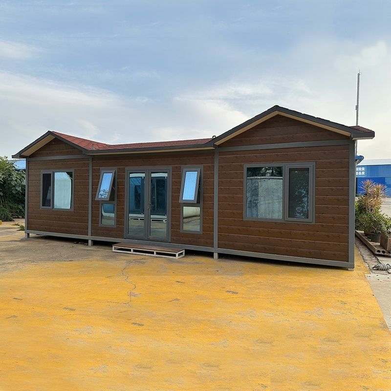 Maisons préfabriquées à dôme 3 chambres de luxe maison de conteneurs à plat pour la maison et l'électricité locale standard
