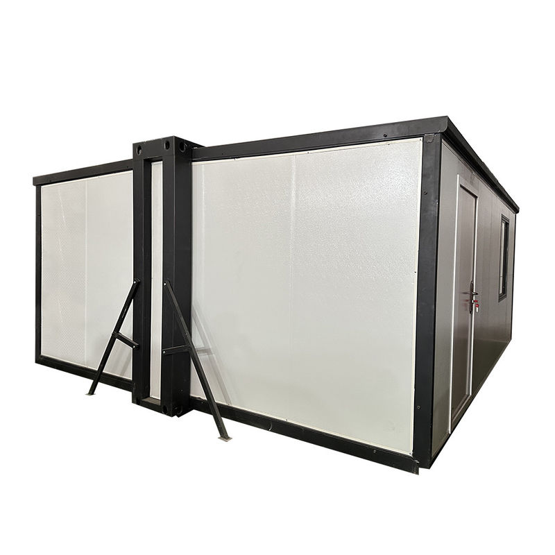 Maison de conteneurs d'isolation thermique 20 pieds Maison mobile préfabriquée facile à installer et extensible