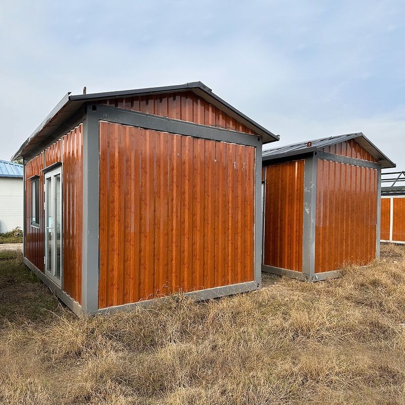 Maison de conteneurs pour les travailleurs avec conception carrée personnalisée et installation facile