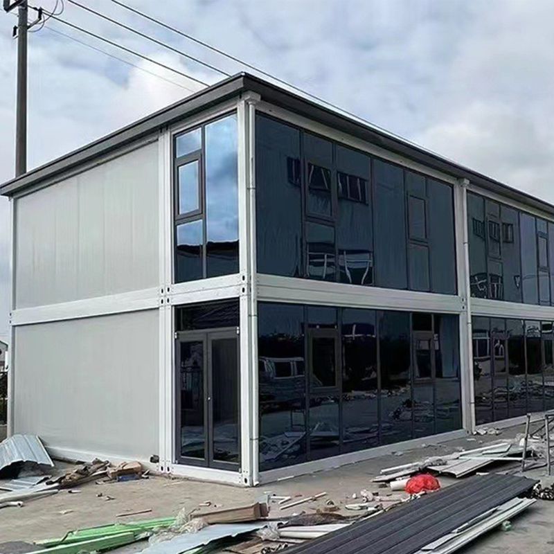 Maison de conteneurs détachable à cadre d'acier galvanisé pour assembler facilement les maisons de conteneurs modulaires Prix